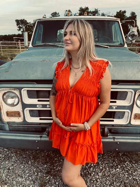 Tennessee Orange Dress